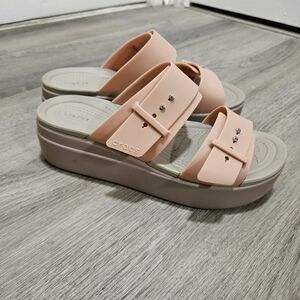 CROCS Women's Blush Platform Sandals